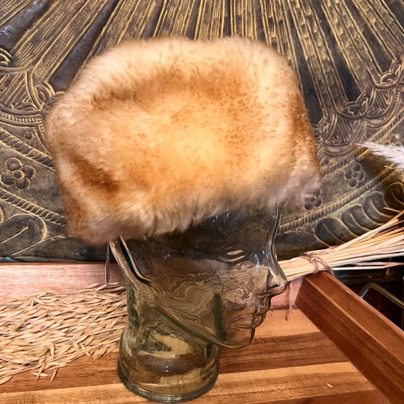 Vintage 1960s Midmod Halper Brothers Exclusive Handmade Italian Lambs Wool Hat - Picture 4 of 9